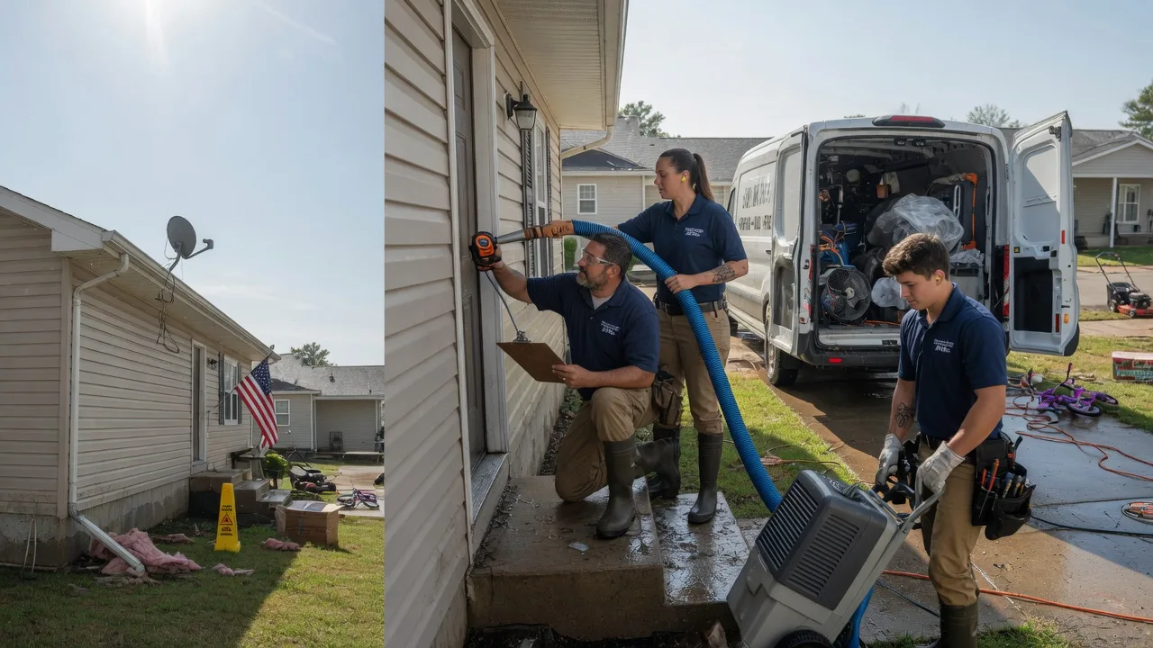 Ceiling Water Damage Restoration in Subiaco, AR near me